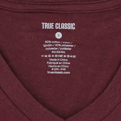 True Classic Men’s V-Neck Shirt Short Sleeve Ultra Soft Tagless Cotton Tee