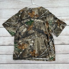 Habit Realtree Edge Camouflage T-Shirt Mens 2XL Brown Green Forest Autumn