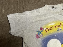 Vintage Disney Winnie The Pooh Sleep Shirt OSFA Day & Night READ STAINED Piglet