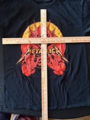 METALLICA Concert Shirt Slayer Megadeth AC/DC Motorhead WASP Anthrax DIO Maiden