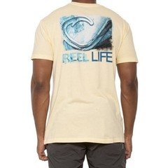 Reel Life Men’s Ocean Washed Circle Hook T-shirt Short Sleeve Size XL NWT