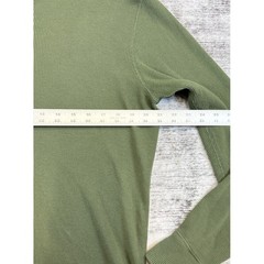 Flint And Tinder Surplus Mens Waffle Thermal Henley Olive Green Shirt M Normcore
