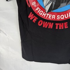 USAF 8th Fighter Squadron Black Sheep F-117 Stealth Jet T Shirt Hanes Small Tee