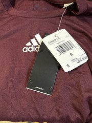 adidas Creator Long Sleeve Tee Maroon EK0128 Men’s Size Small New W Tags