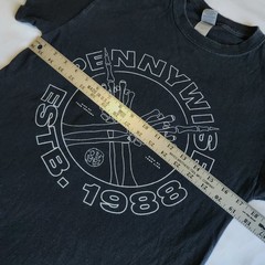 Pennywise Punk Rock Epitaph Records Merch Black Sml Double-sided Graphic T-Shirt