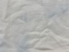 Rhude Men’s White Logo Cross Crewneck Short Sleeve T-Shirt Size XL