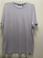 Perry Ellis Men’s XXL Light Lavender Short Sleeve T-Shirt Viscose Soft stretch
