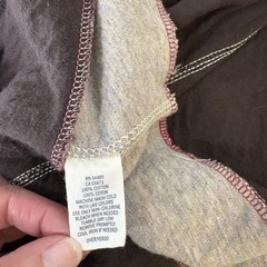 Y2K American Eagle Mens Logo Henley Shirt L Double Lined Retro Buttons Preppy