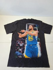 Steph Curry Shirt Large Night Night Golden State Warriors Basketball Bootleg Tee