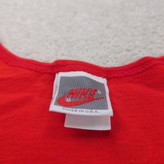 VINTAGE 90s Air Jordan Tank Top Single Stitch Made in USA 19×29 Medium Tall