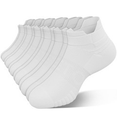 easetoe 6 Pairs Ankle Compression Socks Men Women 15-20mmHg – Cushioned Low C…