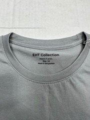 EHT Collection’s Men’s classic regular crew neckline100% Organic cotton T-Shirt.