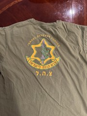 LOT OF 3 – ISRAEL T-SHIRT IDF ISRAELI AIR FORCE ISRAEL POLICE – NO SIZE
