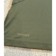 Nike Pro Combat Dri-FIT Shirt Mens XXL Olive Green Fitted Training Sportswear