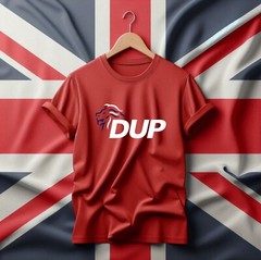 UK Election 2024 T-Shirt, Democratic Unionist Party TShirt, Vote For DUP TShirt