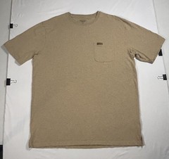 Pendleton Shirt Size XL Adult Tan Crewneck Short Sleeve Pocket Tee Mens