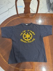 LOT OF 3 – ISRAEL T-SHIRT IDF ISRAELI AIR FORCE ISRAEL POLICE – NO SIZE