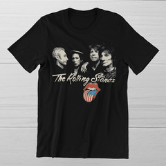 THE ROLLING STONES T-Shirt Mick Jagger 60s English Rock Band Ringspun Cotton Tee