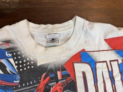 Vintage Dale Jarrett Shirt Mens Large Ford Quality Care NASCAR Racing 90s