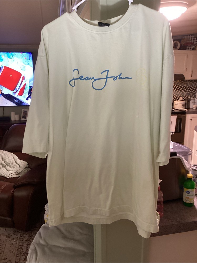 sean john t shirt xl men