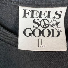 Feels So Good Blondie Brand Black Short Sleeve T Shirt Mens Large