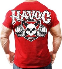 Monsta Clothing Co Bodybuilding Havoc Barbell Graphic Mens Soft T Shirt ALL SIZE