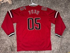 RARE Y2K FUBU OFFICIAL 05 LONG SLEEVE JERSEY Embroidery Hip Hop