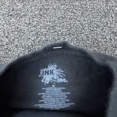 Ink Inc Tuxedo Shirt Mens Medium Black Graphic Tee Funny Formal Costume Party