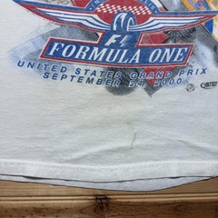 Vintage Y2K Formula One United States Grand Prix Indianapolis Motor T-Shirt – XL
