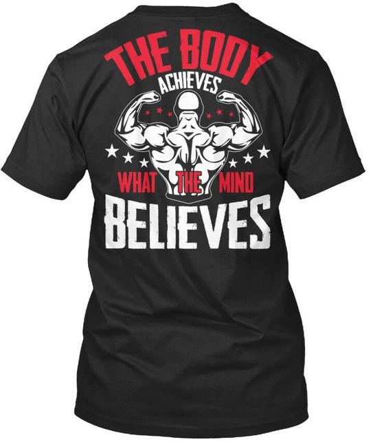Gym Workout Fitness Bodybuilding Body – The T-Shirt Made in USA Size S to 5XL