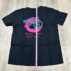 Athfest Music Arts Festival 2019 Black Graphic Summer Rock T Shirt Mens Large