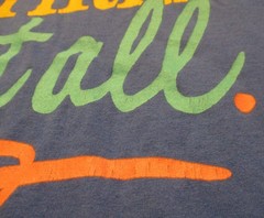 Retired Of It All Vintage 1980’s T Shirt XL Hanes Fifty-Fifty Single Stitch 80’s