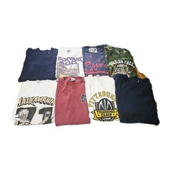 Vintage/Y2K Adults T-shirts Lot Of 8 Sizes XL-2XL Various Brands