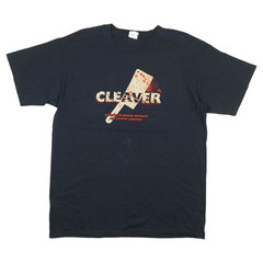 Vintage Y2K The Sopranos Cleaver Promo Crime Drama Official Black T-Shirt L/XL