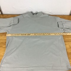 Adidas Basketball Mens Large Gray Mock Neck Long Sleeve Graphic T-Shirt L