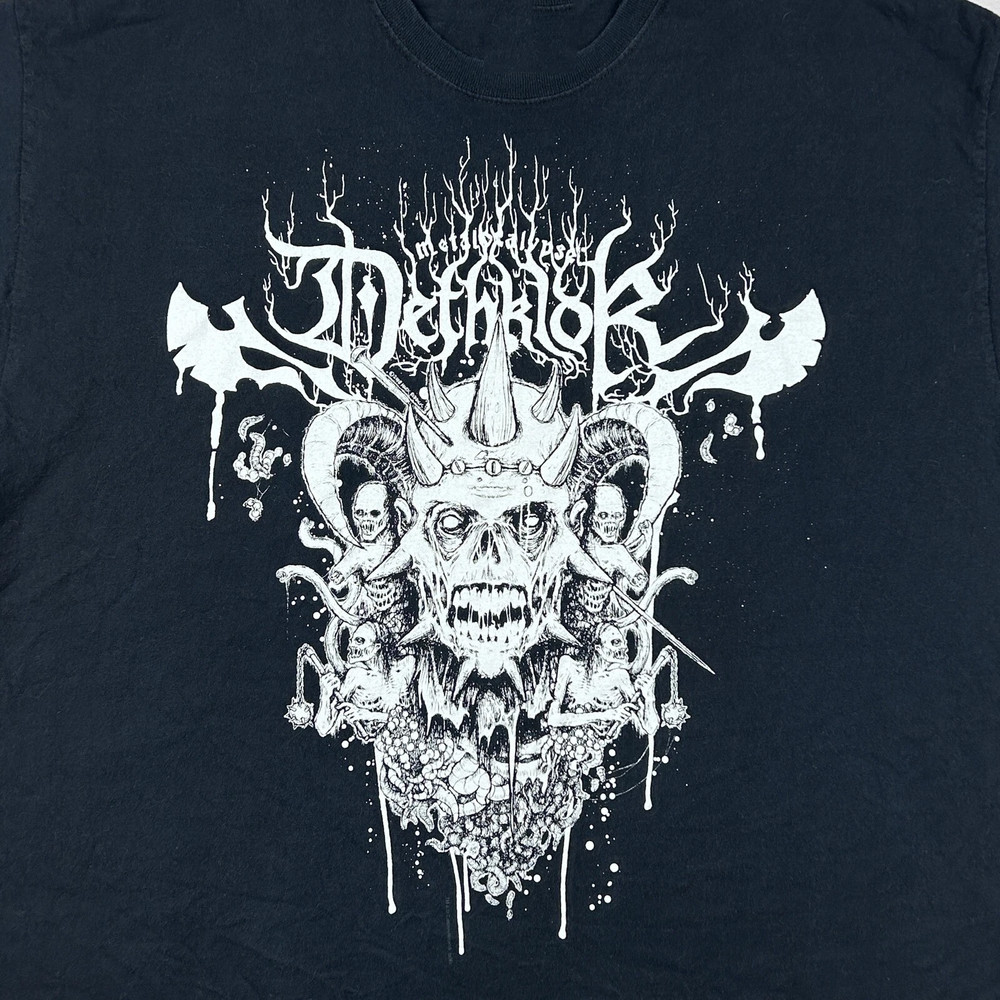 METALOCALYPSE DETHKLOK BAND Gift For Fan On Tour T Shirt Full Size S-5XL