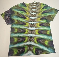 Handmade Ice Tie Dye Unisex Adult T-Shirt Size XL Multicolor Tee NEW