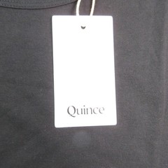 Quince Shirt Mens 2XL Black Crew Neck 100% Pima Cotton Luxe Touch NWT Hangtag