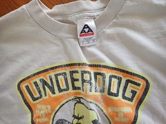 Underdog – Since ‘64 – “Have No Fear, Underdog Is Here” – Tan Sz L Shirt