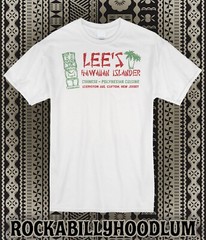 Retro Tiki Art Tee T Shirt Bar Mug Restaurant Lees Lee’s Hawaiian Islander NJ