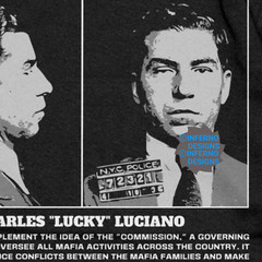 Mugshot Shirt, Lucky Luciano, Mob Mugshots, Mobster Mafia, Y2K Streetwear Shirt