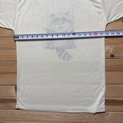 Vintage 80s Raccoon on Swing Single Stitch Graphic T-Shirt Men’s – Size Large