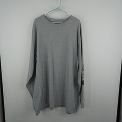 Carhartt Long Sleeve T-Shirt Mens 3XL Tall Gray Graphic Original Fit K231