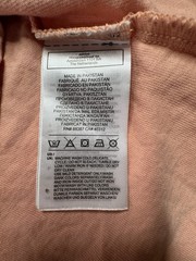 adidas Originals Men’s Trefoil Logo Crew Neck Short Sleeve T-Shirt Pink S