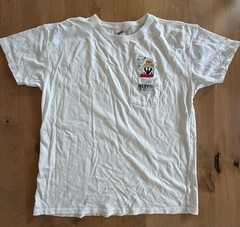 Vintage 1999 Warner Bros Marvin the Martian Embroidered Pocket T-Shirt
