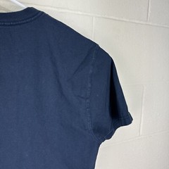 Carhartt Medium Loose Fit T Shirt Men’s Blue Fish Graphic Logo Fishing Work Wear