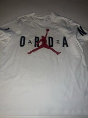 Air Jordan Men’s Stretch White T-Shirt Sz M-XXL $40 DV1445-100 NEW
