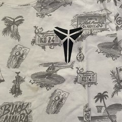 RARE Nike Kobe Bryant Helicopters Logo Landing Pad KB24 81 Points Allover print