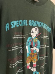 Vintage Unisex A Special Grandfather Graphic T-Shirt Funny Green Retro Novelty