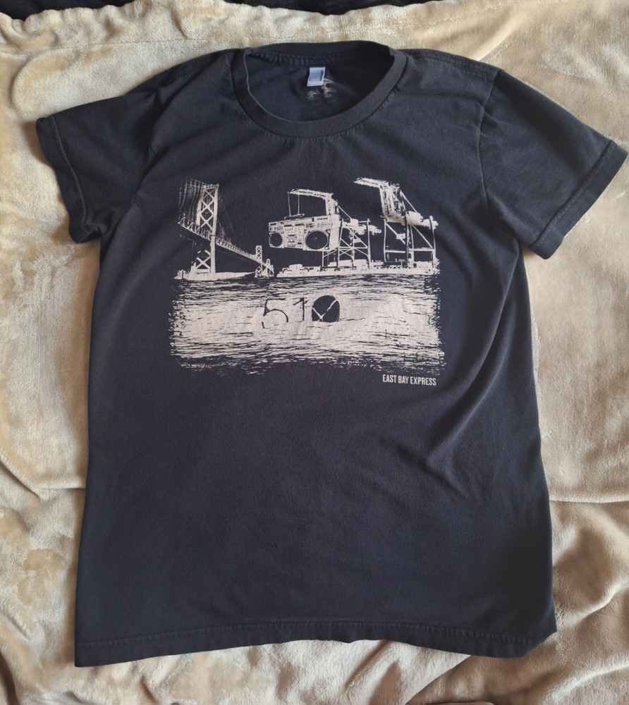 510 East Bay Express T-Shirt Black L